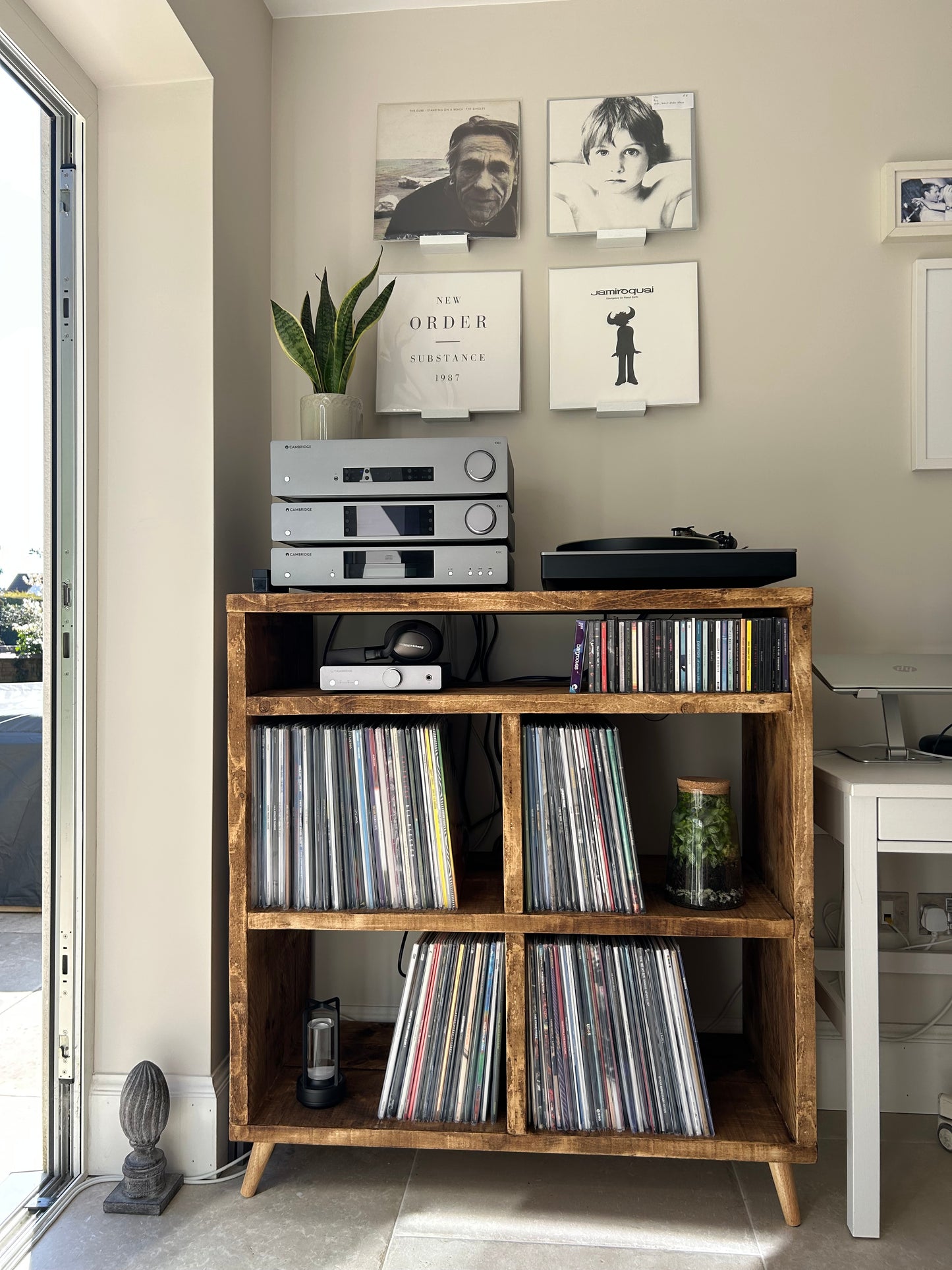 Grolner - 100cm , Wooden round legs