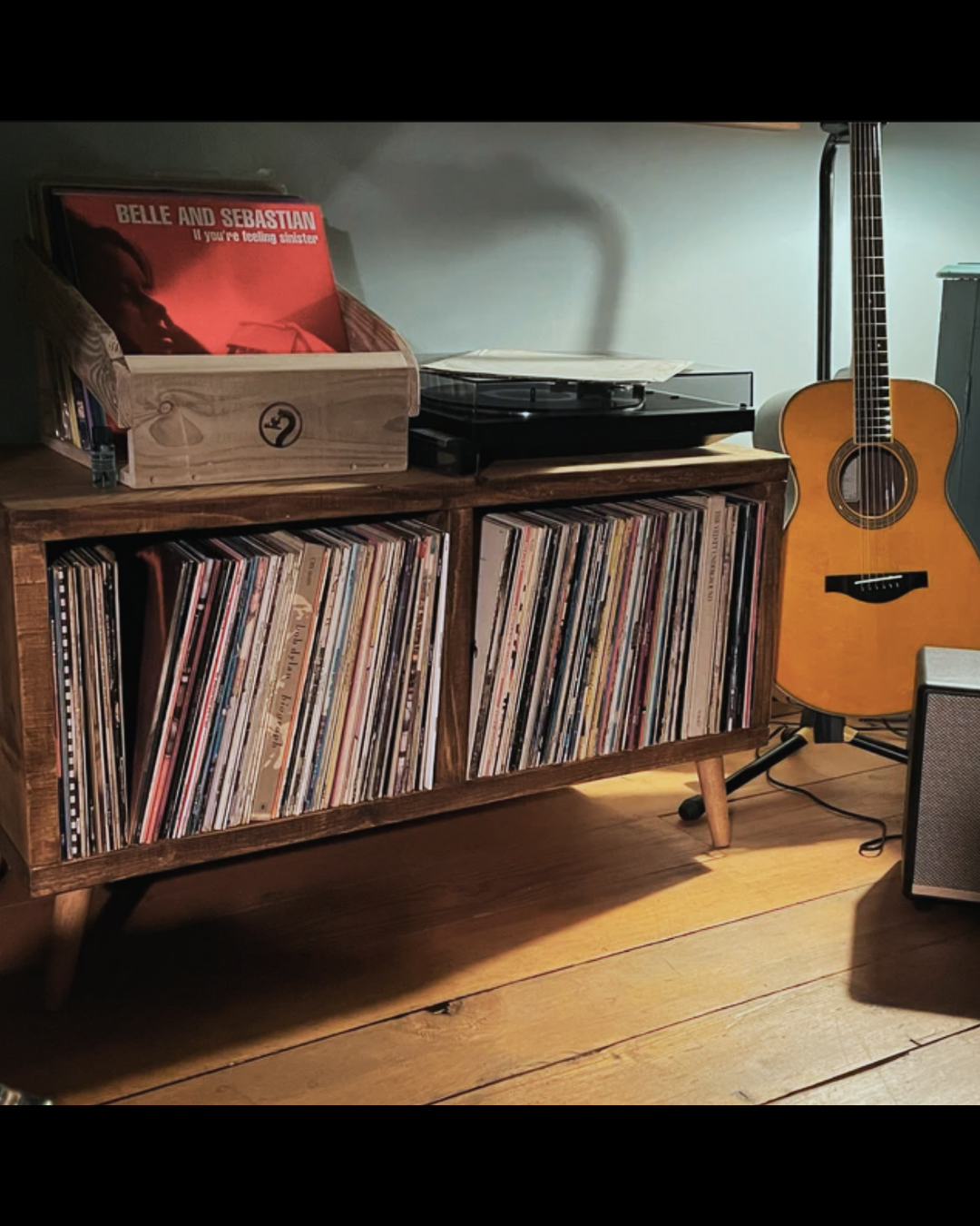 Wurloh – Low Vinyl Storage Cabinet