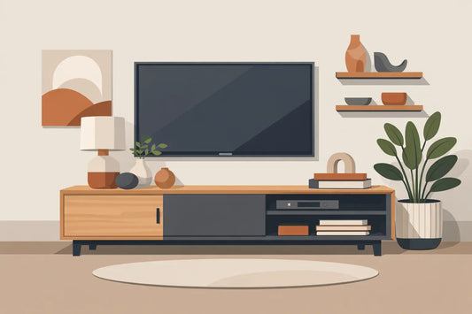 How to Style a Media Cabinet That Feels Considered