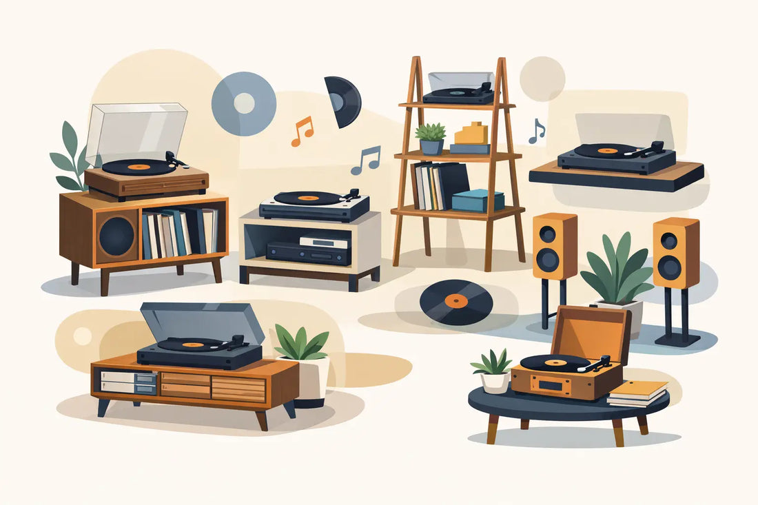 12 Modern Record Player Stand Ideas That Work