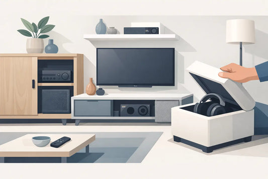 How to Hide Audio Equipment at Home