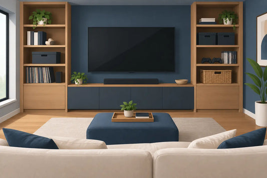 A Guide to Media Room Storage That Looks Right