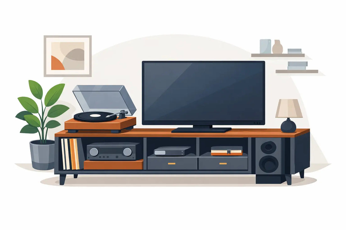 Best TV Stands for Turntables