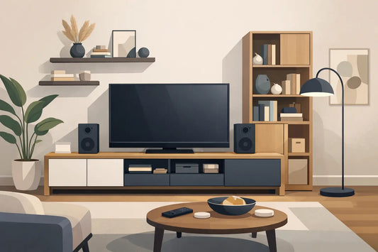 Living Room Media Storage That Looks Considered