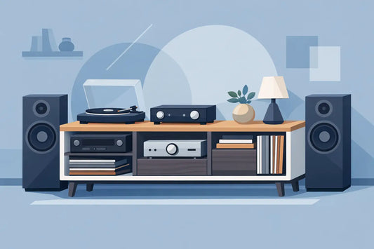 Contemporary Cabinet for Audio Equipment