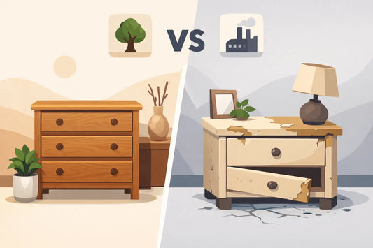 Solid Wood vs MDF Furniture: What Lasts?