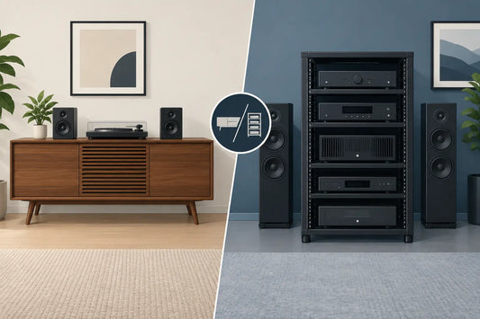 Audio Credenza Versus Equipment Rack Compared