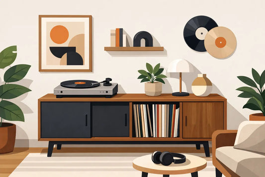 How to Style a Vinyl Cabinet That Looks Considered