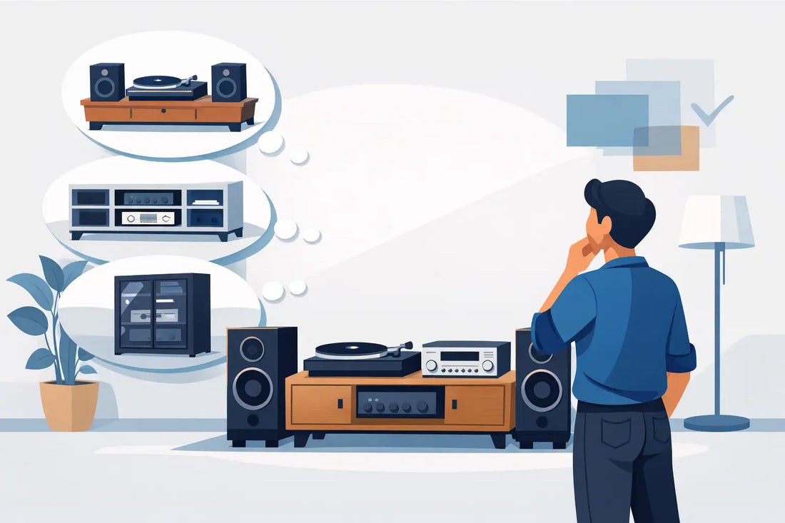 Choosing a Cabinet for Stereo Equipment
