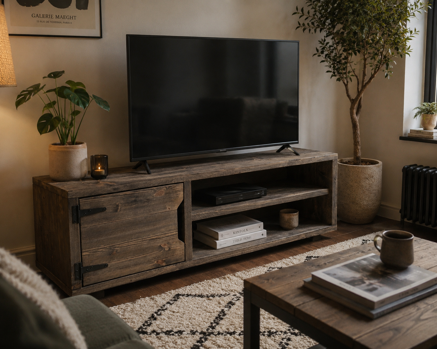 Branberg - Small TV & Media Stand