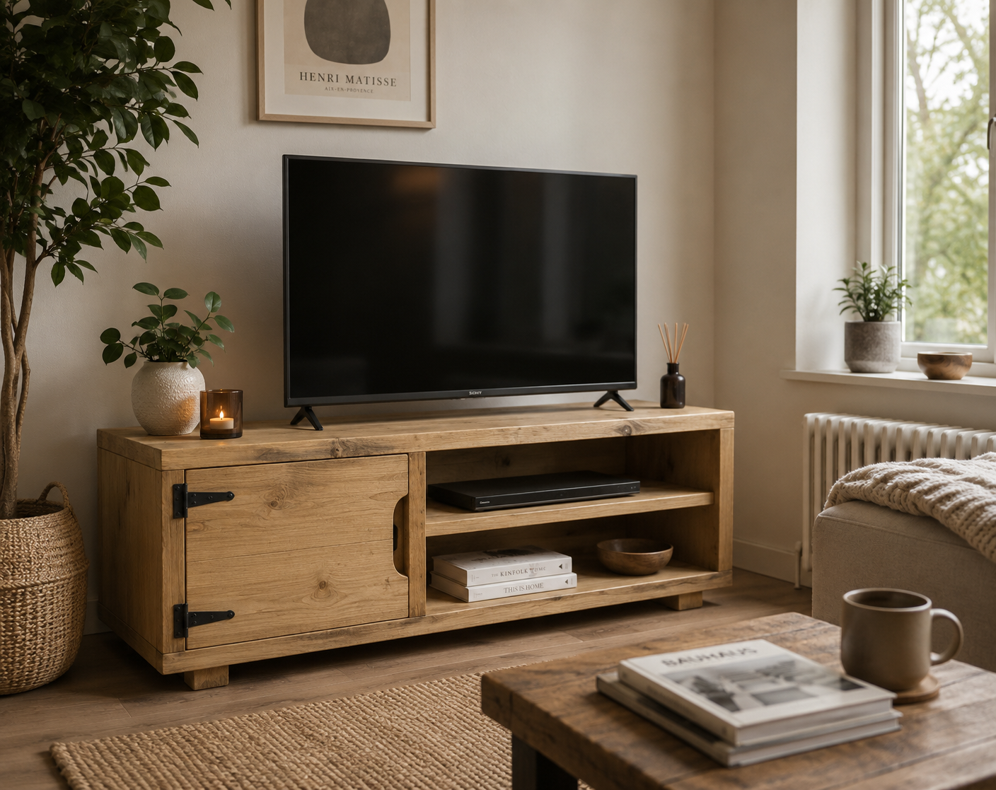 Branberg - Small TV & Media Stand
