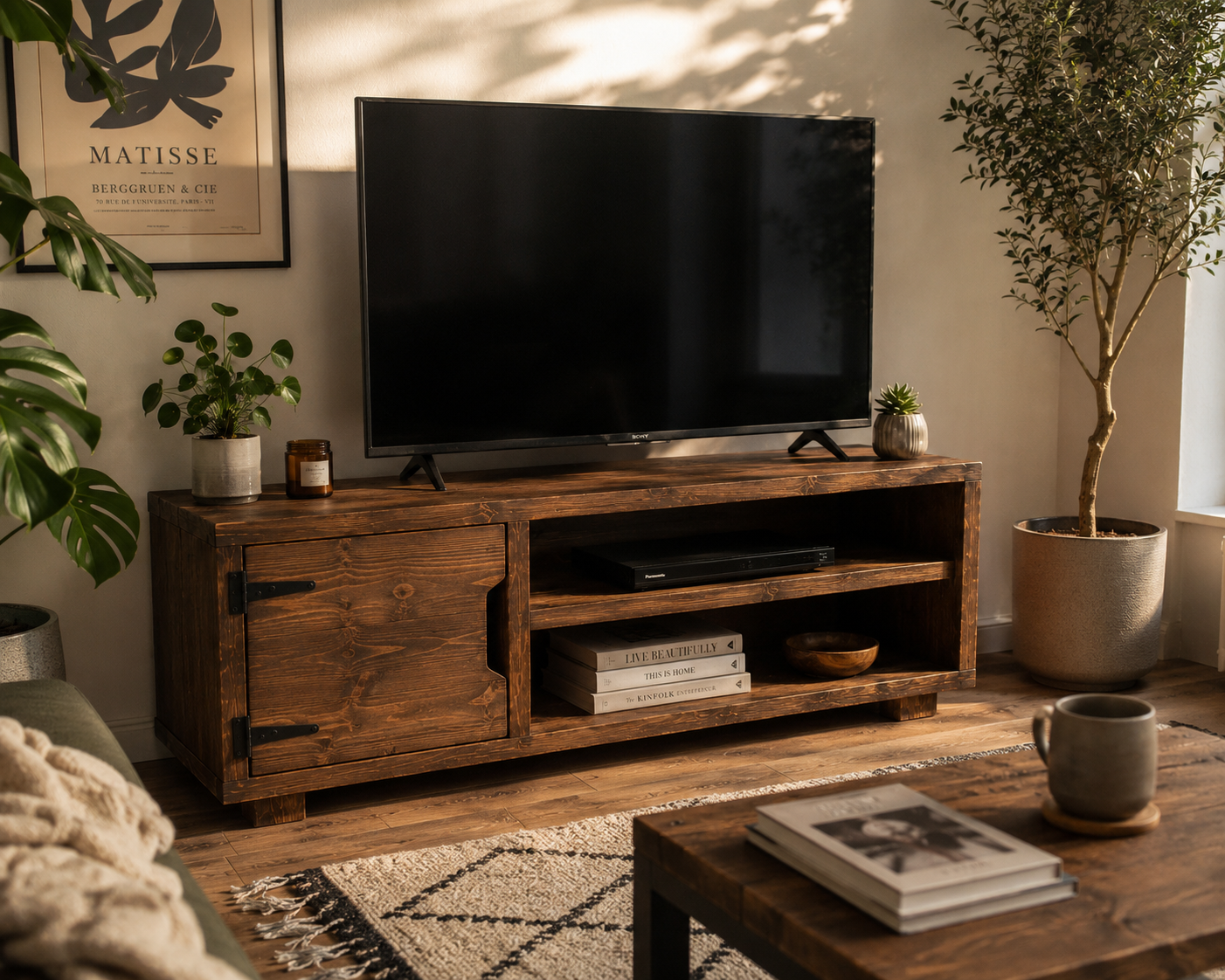 Branberg - Small TV & Media Stand
