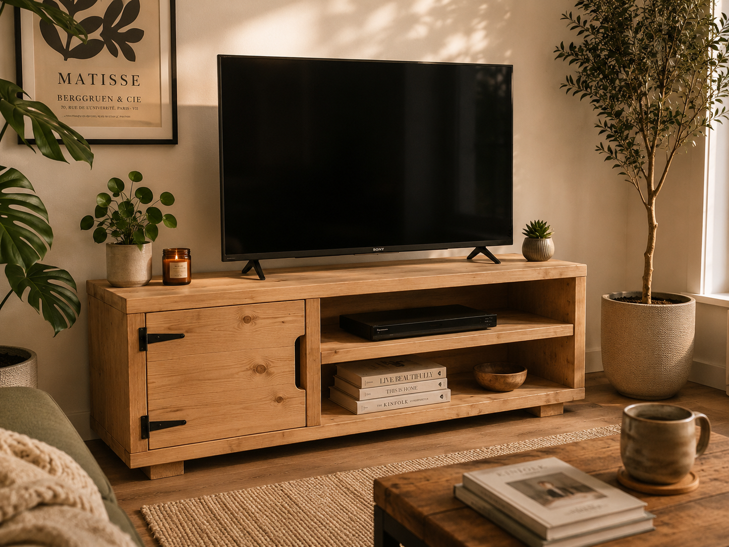 Branberg - Small TV & Media Stand