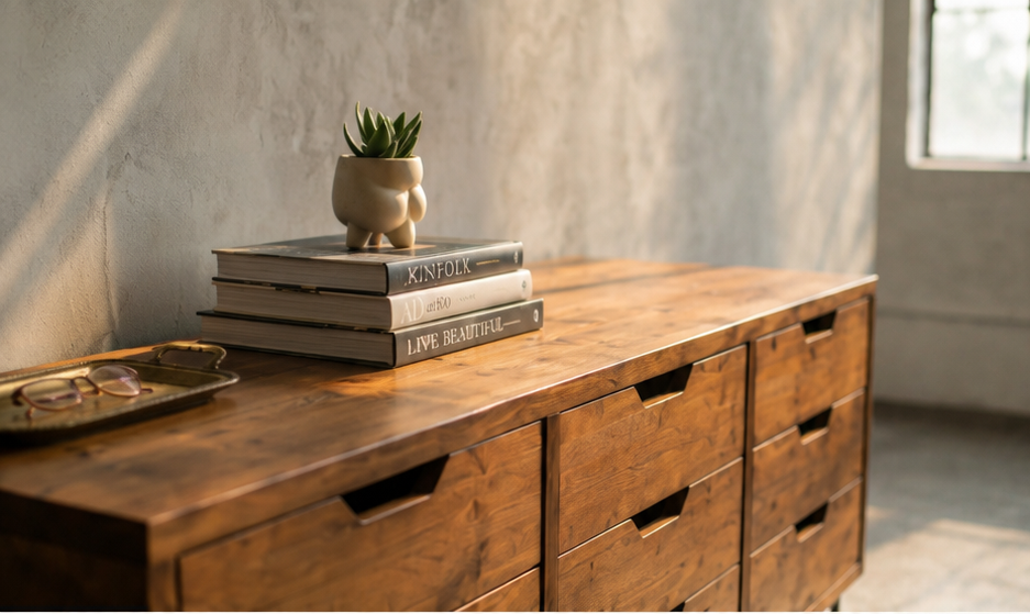 Grunnek – Reclaimed Style Chest of Drawers