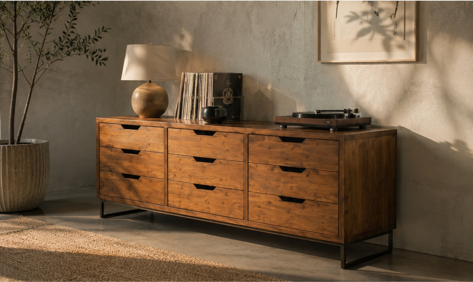 Grunnek – Reclaimed Style Chest of Drawers
