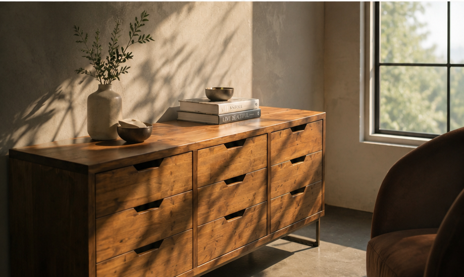 Grunnek – Reclaimed Style Chest of Drawers